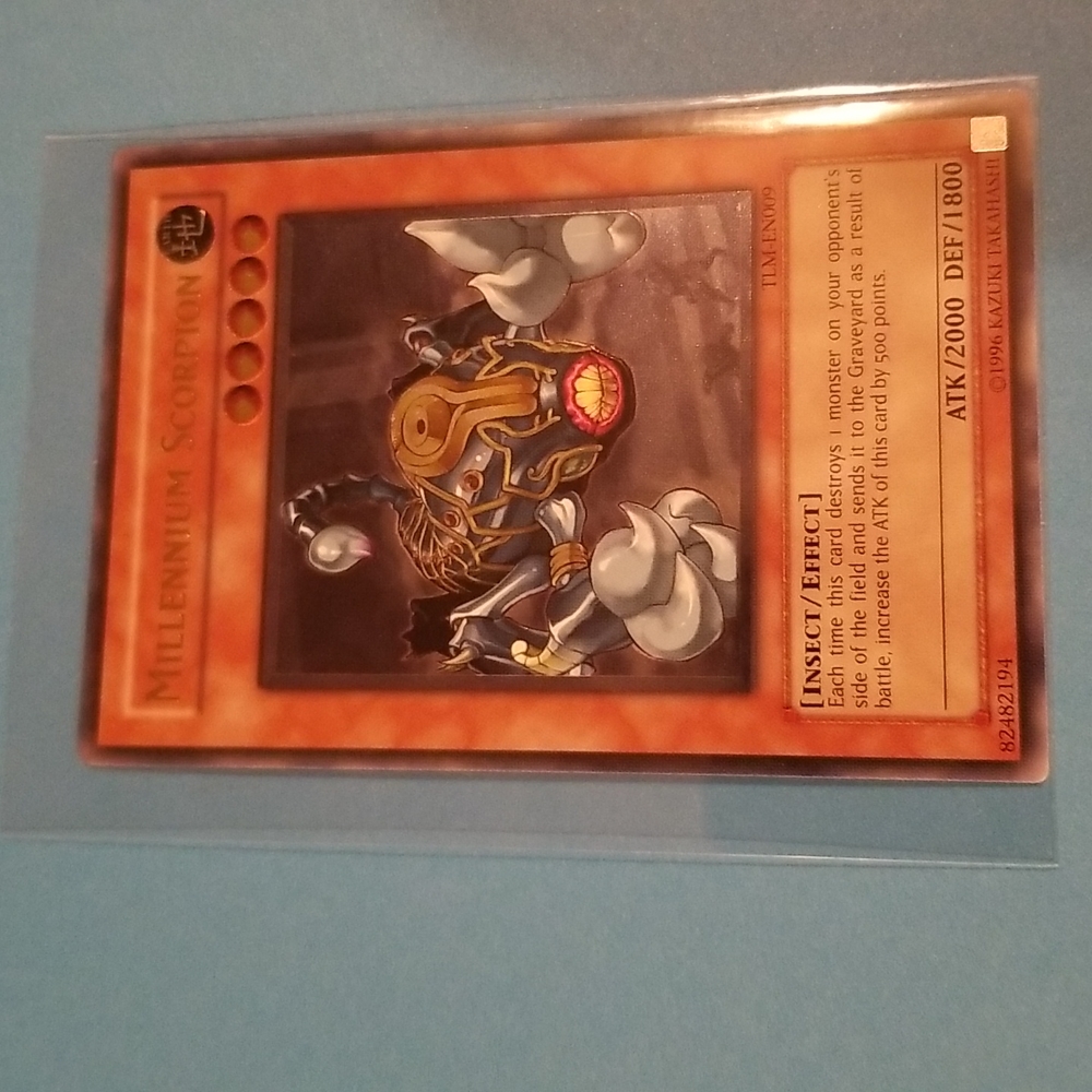 Yu-Gi-Oh millennium scorpion